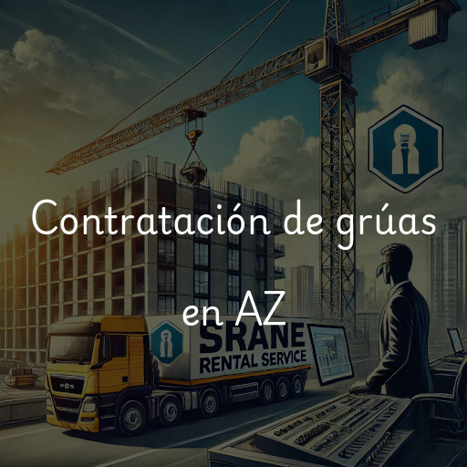 Contratación de grúas en AZ