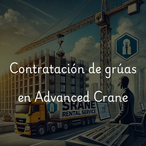 Contratación de grúas en Advanced Crane