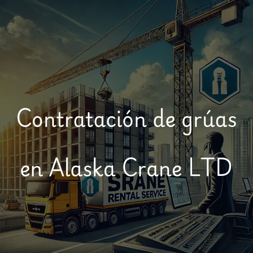 Contratación de grúas en Alaska Crane LTD