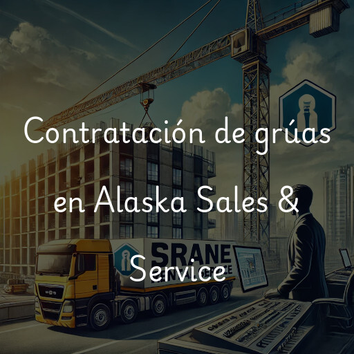 Contratación de grúas en Alaska Sales & Service