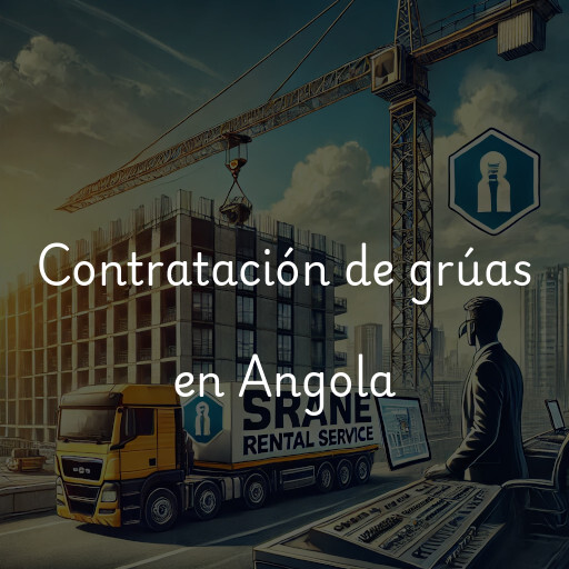 Contratación de grúas en Angola