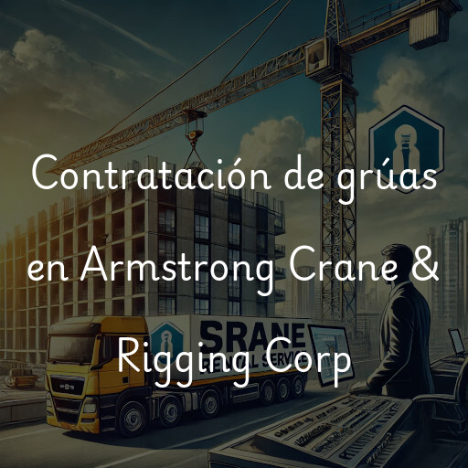 Contratación de grúas en Armstrong Crane & Rigging Corp