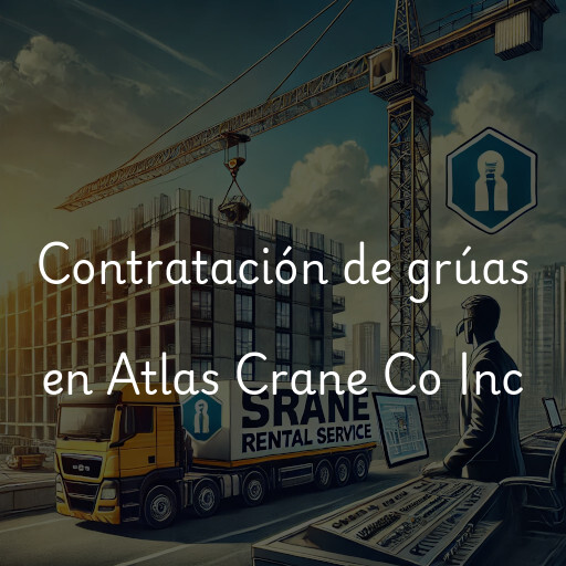 Contratación de grúas en Atlas Crane Co Inc