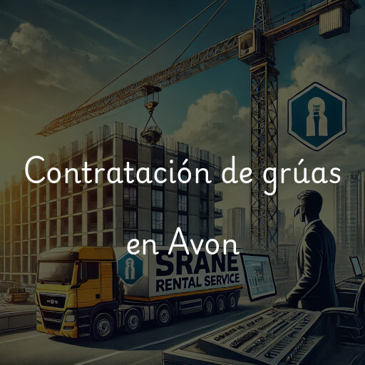 Contratación de grúas en Avon