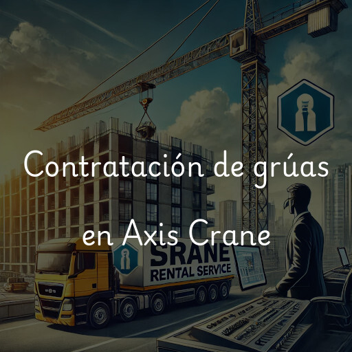 Contratación de grúas en Axis Crane