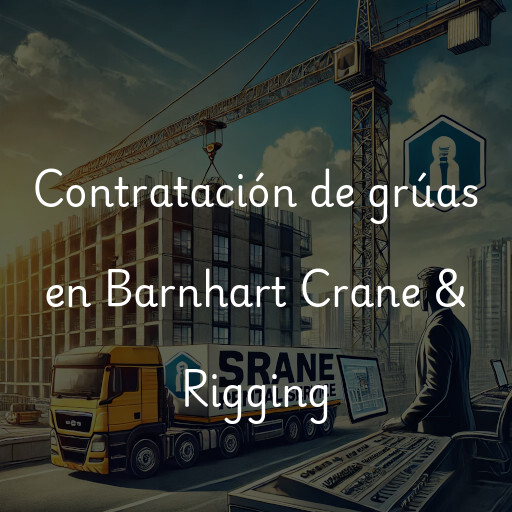 Contratación de grúas en Barnhart Crane & Rigging