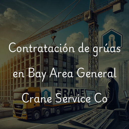 Contratación de grúas en Bay Area General Crane Service Co