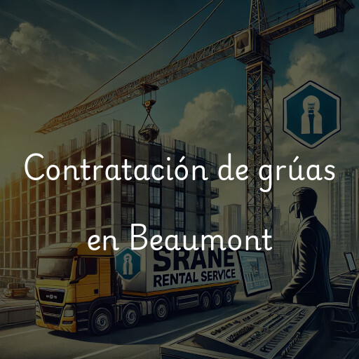 Contratación de grúas en Beaumont