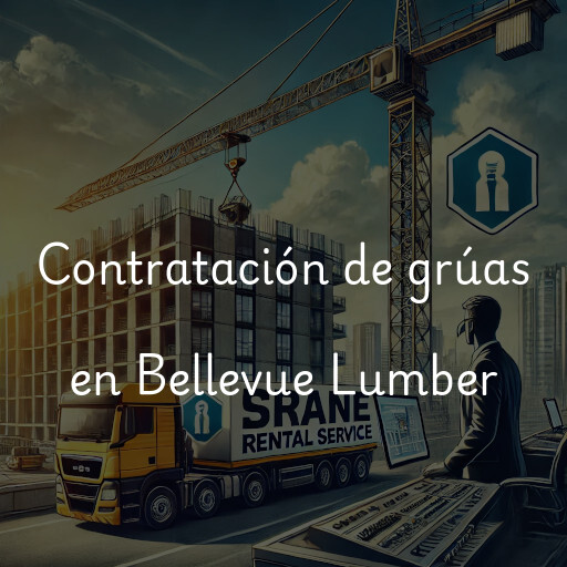 Contratación de grúas en Bellevue Lumber