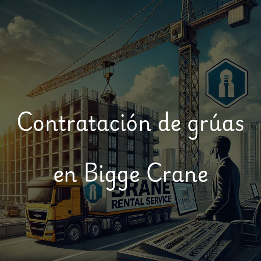 Contratación de grúas en Bigge Crane