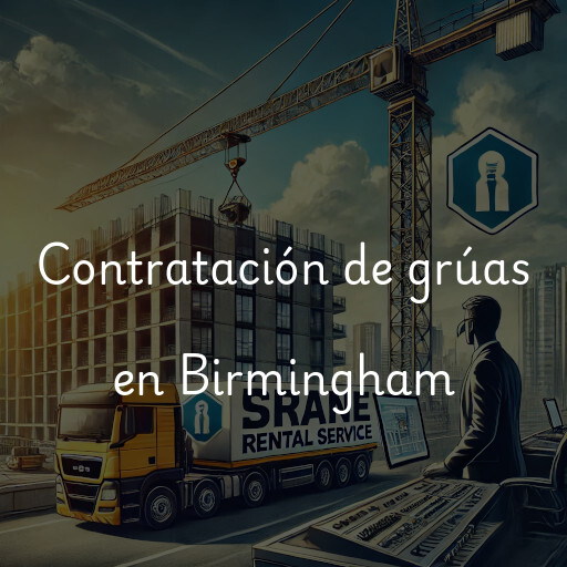 Contratación de grúas en Birmingham