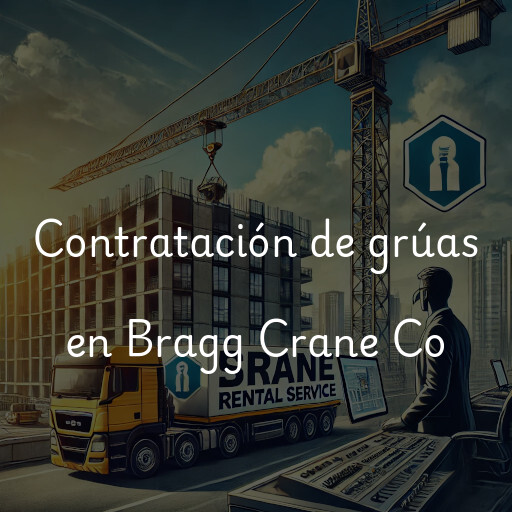 Contratación de grúas en Bragg Crane Co