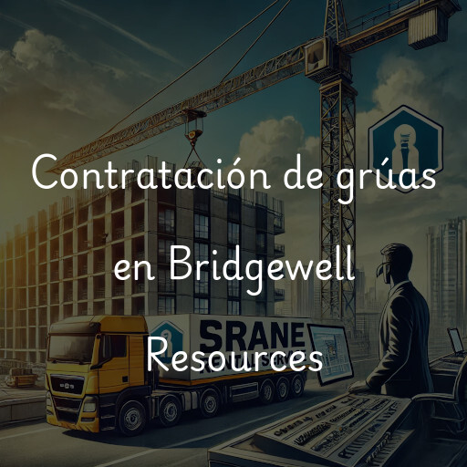 Contratación de grúas en Bridgewell Resources