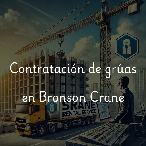 Contratación de grúas en Bronson Crane