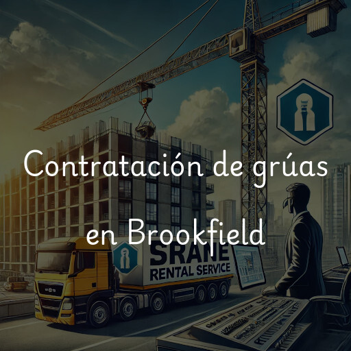 Contratación de grúas en Brookfield