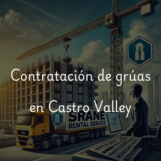 Contratación de grúas en Castro Valley