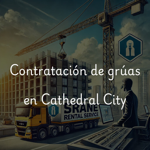 Contratación de grúas en Cathedral City