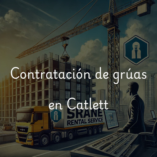 Contratación de grúas en Catlett