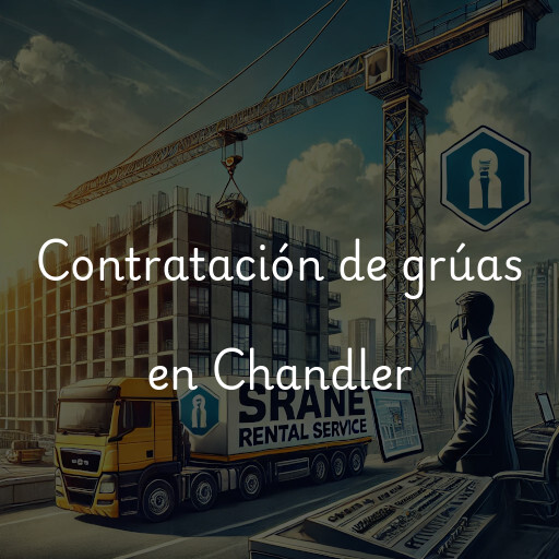 Contratación de grúas en Chandler