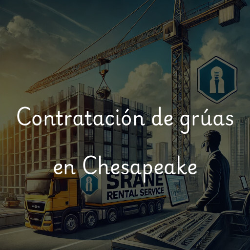 Contratación de grúas en Chesapeake