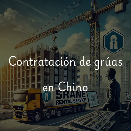 Contratación de grúas en Chino