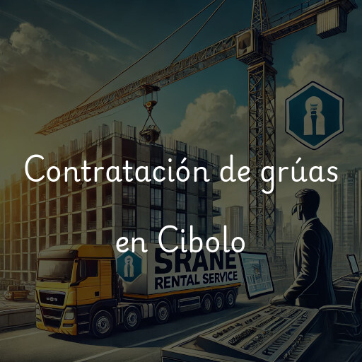 Contratación de grúas en Cibolo