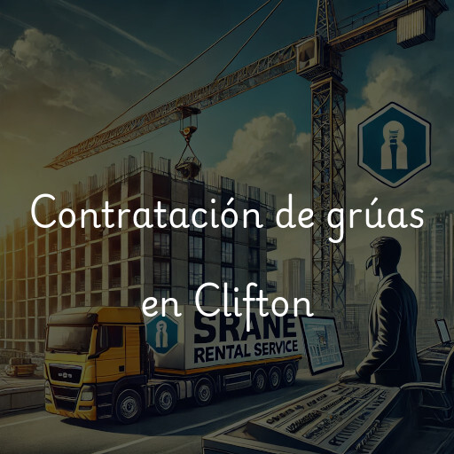 Contratación de grúas en Clifton