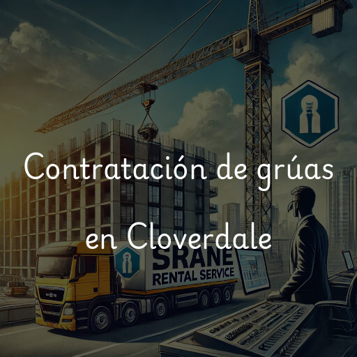 Contratación de grúas en Cloverdale