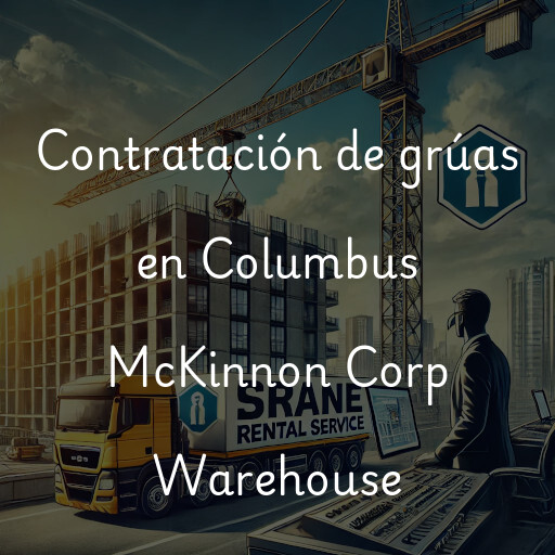 Contratación de grúas en Columbus McKinnon Corp Warehouse