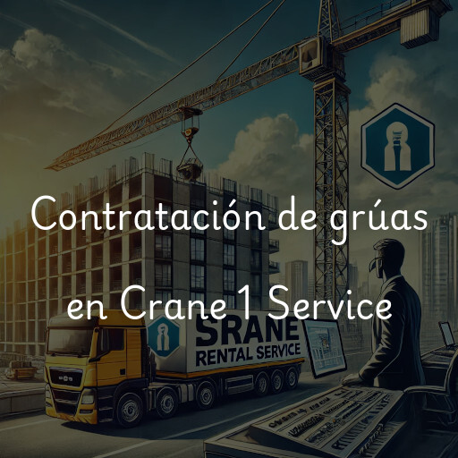 Contratación de grúas en Crane 1 Service