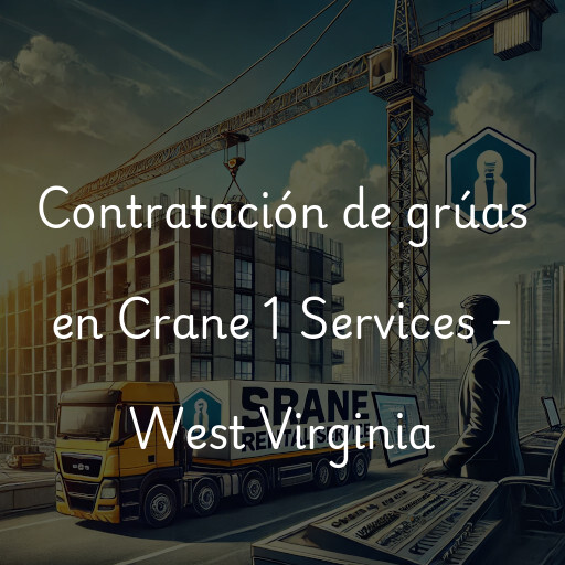 Contratación de grúas en Crane 1 Services - West Virginia