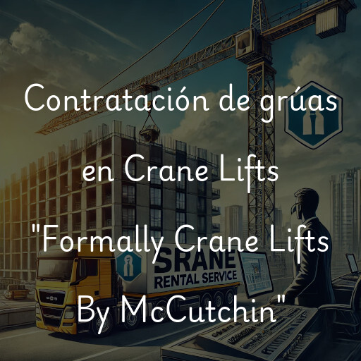 Contratación de grúas en Crane Lifts 