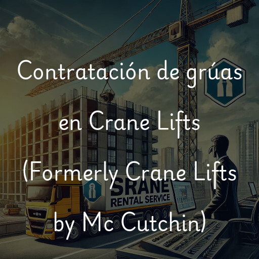 Contratación de grúas en Crane Lifts (Formerly Crane Lifts by Mc Cutchin)