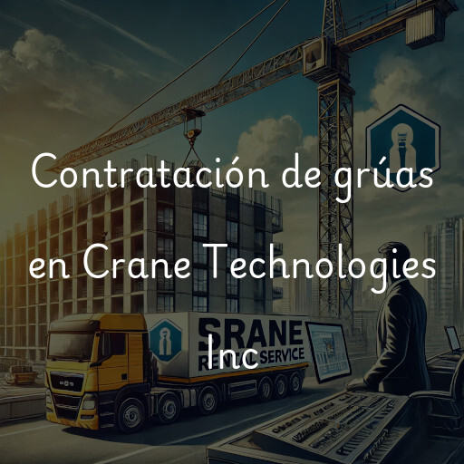 Contratación de grúas en Crane Technologies Inc