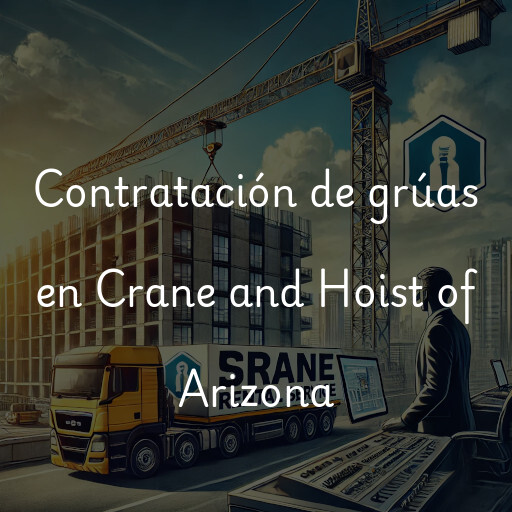 Contratación de grúas en Crane and Hoist of Arizona