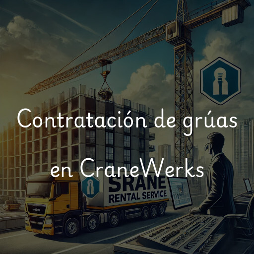 Contratación de grúas en CraneWerks