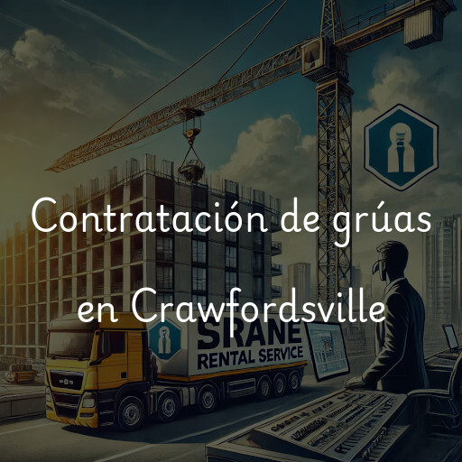 Contratación de grúas en Crawfordsville