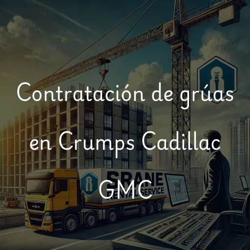 Contratación de grúas en Crumps Cadillac GMC