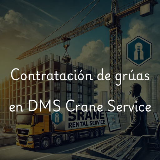 Contratación de grúas en DMS Crane Service