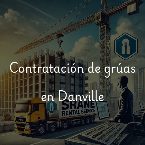 Contratación de grúas en Danville