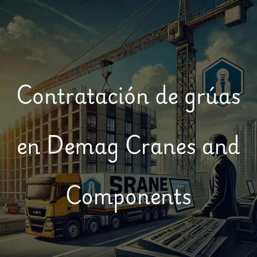 Contratación de grúas en Demag Cranes and Components