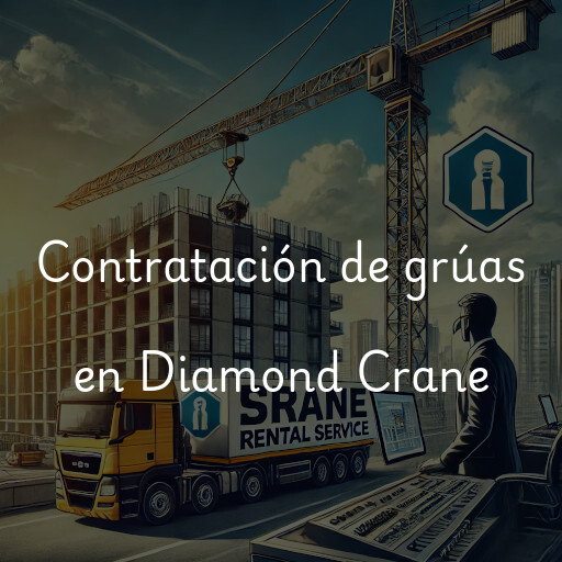 Contratación de grúas en Diamond Crane