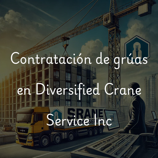 Contratación de grúas en Diversified Crane Service Inc