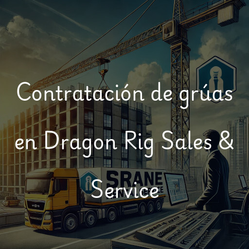 Contratación de grúas en Dragon Rig Sales & Service