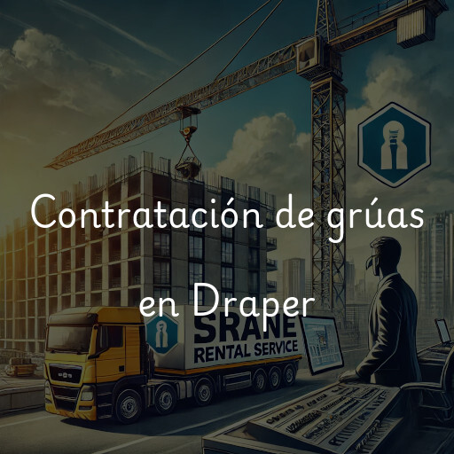 Contratación de grúas en Draper