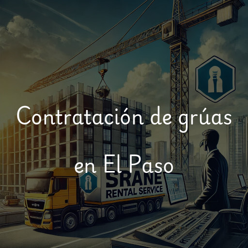 Contratación de grúas en El Paso