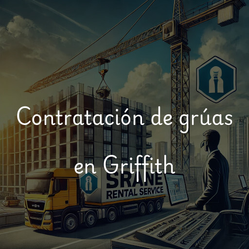 Contratación de grúas en Griffith