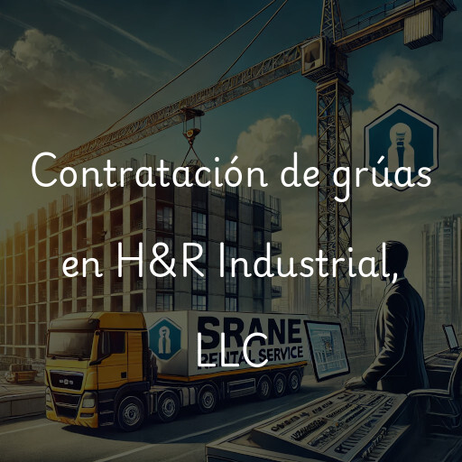 Contratación de grúas en H&R Industrial, LLC