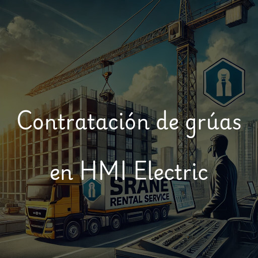 Contratación de grúas en HMI Electric