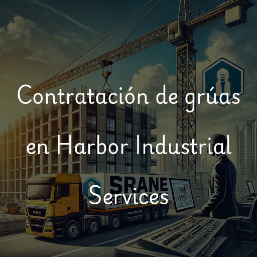 Contratación de grúas en Harbor Industrial Services